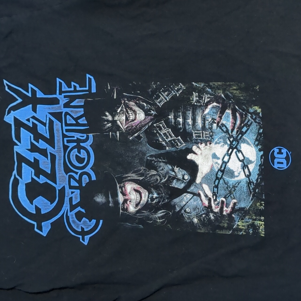 Ozzy Osbourne DC Death Metal Rare Shirt Size Large - Picture 2 of 8